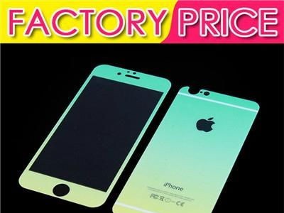 2.5D 9H colorTempered Glass Film Front and Back Side with Gradation of Color For