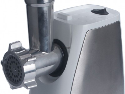 meat mincer with stainless steel board