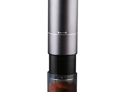 Portable electric coffee bean grinder