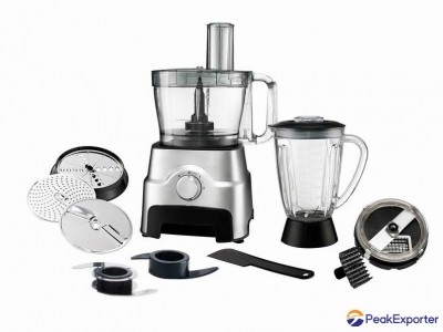 3.5L Bowl FP407 1000W Food Processor With Blender Jar And Grinder