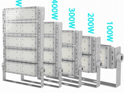 5years warranty 100-277V AC 100W-500W luminaire 130LM/W IP65 LED Flood light