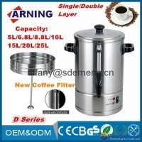 New Product Hot Sale Hot Water Urn Stainless Steel Tea Coffee Urn