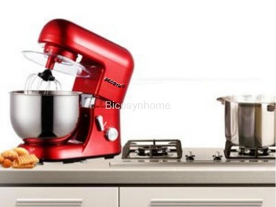 Bicosyn Stand Mixer 800W 5.5Qt 304SUS Bowl 6-Speed