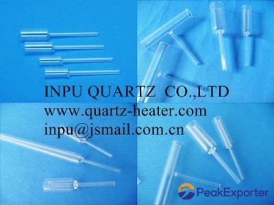 Quartz body with fused quartz tube