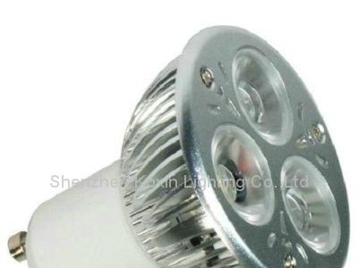 High power led spot lamp GU10 CREE 3X2W