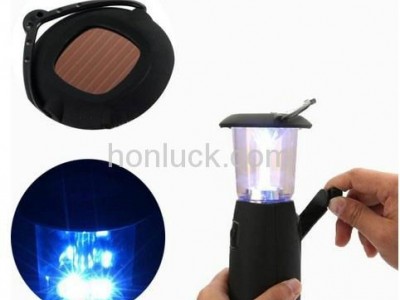 Solar &dynamo camping light