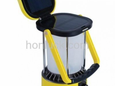 Solar camping lantern