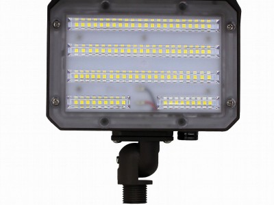 DLC Outdoor Building Projector LED Flood Light Arm Knuckle 1/2 NTSM U YOKE Brack