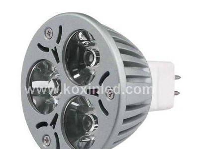 High power led spotlight MR16 3x1W