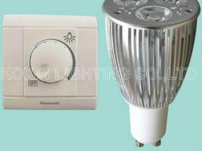 Dimmable led bulb lamp GU10 3*3W
