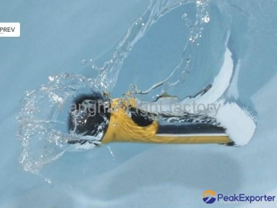 Waterproof solar flashlight