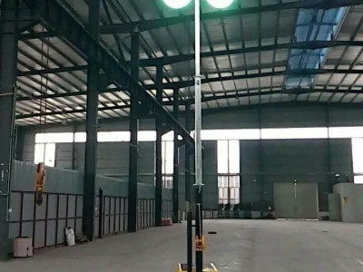 portable mobile lighting tower
