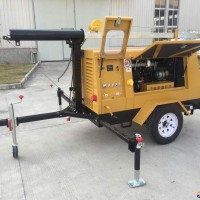 9M height Mobile lighting tower with 8KW kubota generator