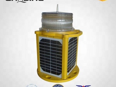 LED Solar Powered Aviation Obstruction Light