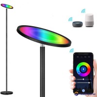 RGBCW LED Torchiere Floor Lamp