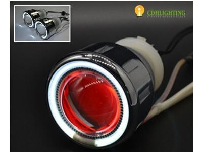 Hot sell 2.5 inch 35W Dual Angel Eye bi xenon HID Projector