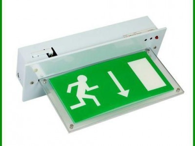 emergency exit signs light