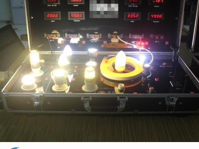 Custom Portable LED Demo Case for E27 E14 MR16 LED Tube