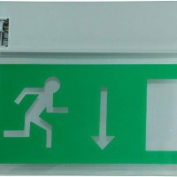 Rechargeable LED Emergency Exit Sign Luminaires