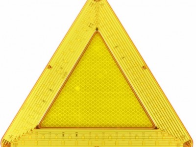 IP65 LED Mobile multifunction flashing warning triangle