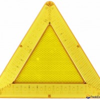 IP65 LED Mobile multifunction flashing warning triangle