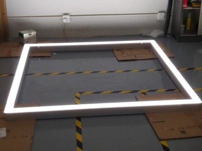 Custom Square Shape Office Suspended LED Lineear Light