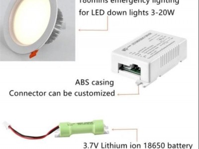 AC85-265V LED emergency downlights