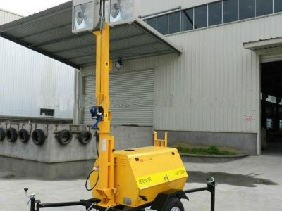 5KW mobile light tower with 6M light post
