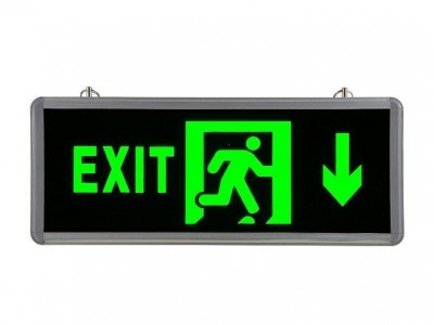 Maintained Emergency Exit Light Sign