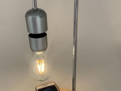 rechargable magnetic levitation wireless floating light lamp bulb for gift