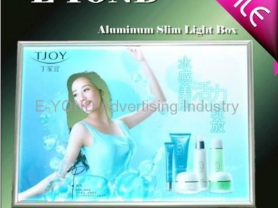 Arcylic aluminum frame LED ultrathin light boxes