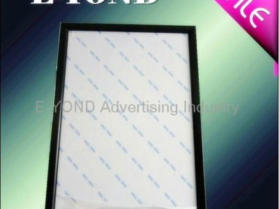 black aluminum frame LED ultrathin slim light box