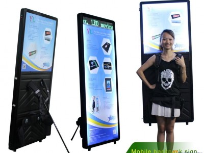 LED walking billboard