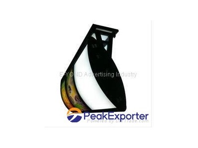 curved shaped menu light box
