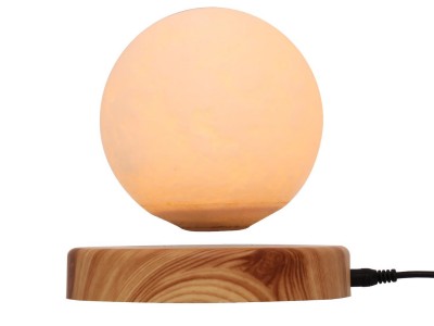hotsale factory magnetic levitation desk luna ,floating 6inch moon light