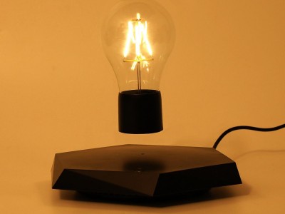 new wireless magnetic levitation floating desk table lamp light bulb for decor
