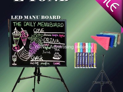 LED single illuminate fluorescent board