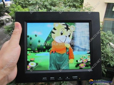 7" 8" 8.4" 10.4"12"15"17"19"high brightness monitor