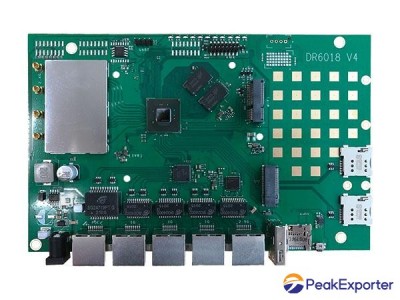 DR6018v4 Support OpenWRT, Support:QUECTEL RM500Q-GL&Support:QCN9074 WiFi 6E Card