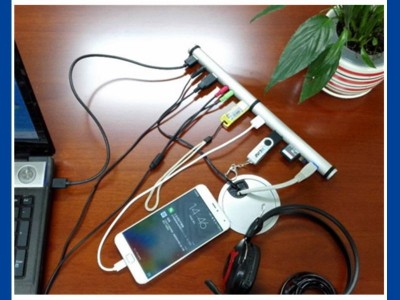 Newest usb 3.0 type C concentrator with card reader disk driver jacks