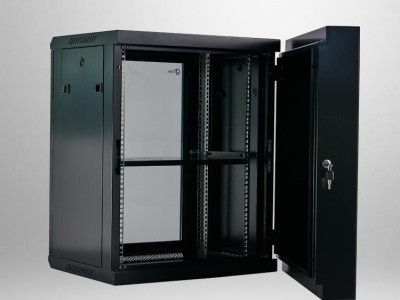 Double section wall mounted cabinet