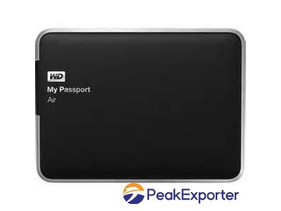 Western Digital WD My Passport Air 1TB HDD for Mac Portable External Hard Drive