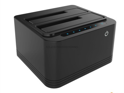 Clone Function USB3.0 to SATA dual bay HDD docking Station