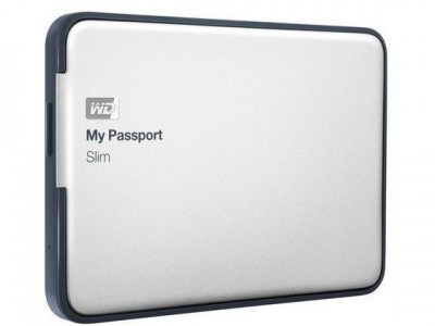 Western Digital WD My Passport Slim 2TB Portable External HDD Hard Drive Disk
