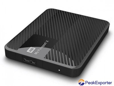 Western Digital WD My Passport X 2TB External Gaming Storage Hard Drive Disk HDD