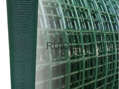 Green PVC Coated Welded Wire Mesh Roll
