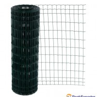 Green PVC Coated Welded Wire Mesh Garden Fence