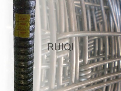 Woven Wire Field Fence Galvanized Steel Mesh