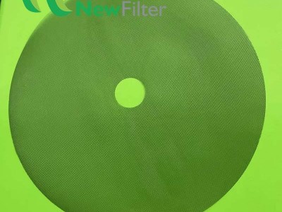 Customized Shape Nylon Mesh Filter Discs Ultrasonic Laser Cutting