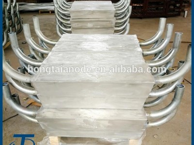 ASTM Certificated aluminum alloy sacrificial anode